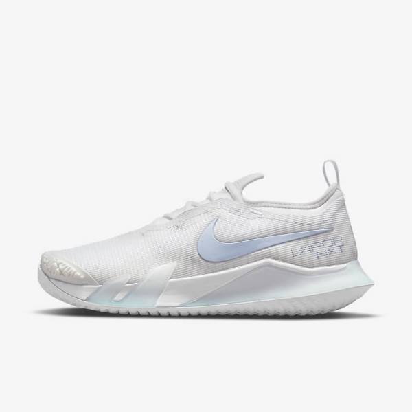 Nike NikeCourt React Vapor NXT Hard Court Ženske Tenisice Za Tenis Bijele | NK310RQW