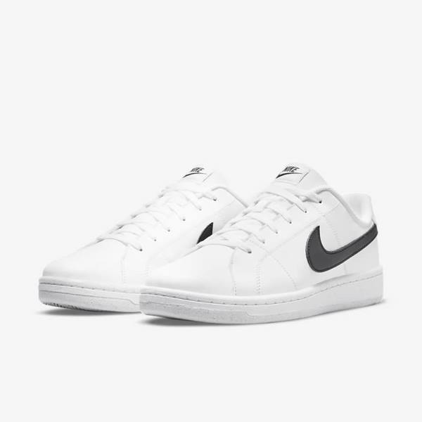 Nike NikeCourt Royale 2 Next Nature Muške Tenisice Bijele Crne | NK081HOI