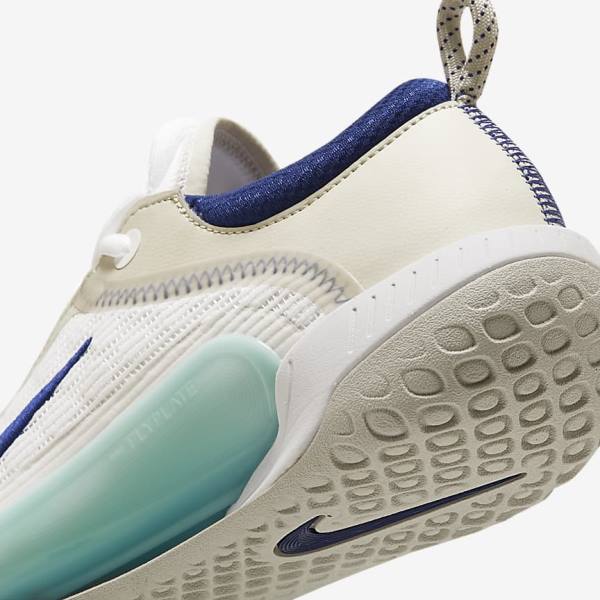 Nike NikeCourt Zoom NXT Hard Court Muške Tenisice Za Tenis Bijele Svijetlo Bež Tirkizne Kraljevska Plava Plave | NK983HWN