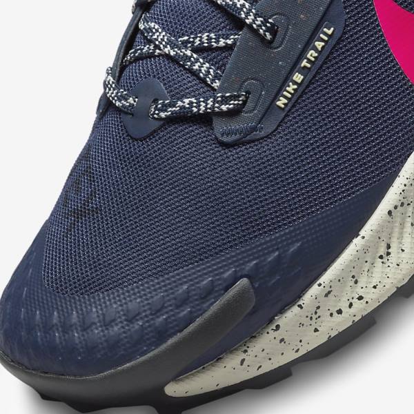 Nike Pegasus Trail 3 GORE-TEX Waterproof Trail Muške Tenisice Za Trčanje Obsidijanske Maslinasto Zelene Crvene | NK208YAD