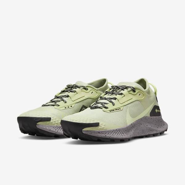 Nike Pegasus Trail 3 GORE-TEX Waterproof Trail Ženske Tenisice Za Trčanje Maslinasto Zelene Crne Sive | NK614YWO