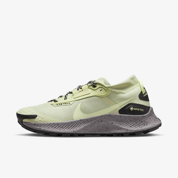 Nike Pegasus Trail 3 GORE-TEX Waterproof Trail Ženske Tenisice Za Trčanje Maslinasto Zelene Crne Sive | NK614YWO