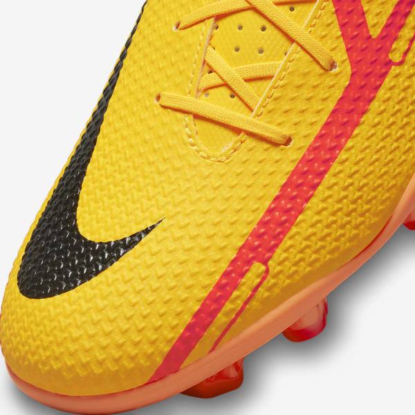 Nike Phantom GT2 Club MG Multi-Ground Muške Tenisice Za Nogomet Narančaste Svijetlo Crvene Crne | NK283RLN