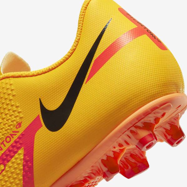 Nike Phantom GT2 Club MG Multi-Ground Muške Tenisice Za Nogomet Narančaste Svijetlo Crvene Crne | NK283RLN