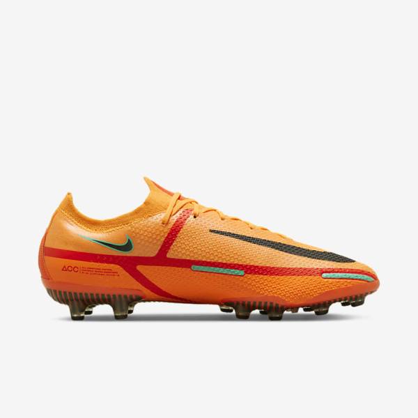 Nike Phantom GT2 Elite AG-Pro Artificial-Grass Ženske Tenisice Za Nogomet Narančaste Svijetlo Crvene Crne | NK408QBA