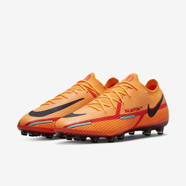 Nike Phantom GT2 Elite AG-Pro Artificial-Grass Ženske Tenisice Za Nogomet Narančaste Svijetlo Crvene Crne | NK408QBA