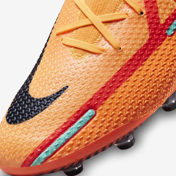 Nike Phantom GT2 Elite AG-Pro Artificial-Grass Ženske Tenisice Za Nogomet Narančaste Svijetlo Crvene Crne | NK408QBA