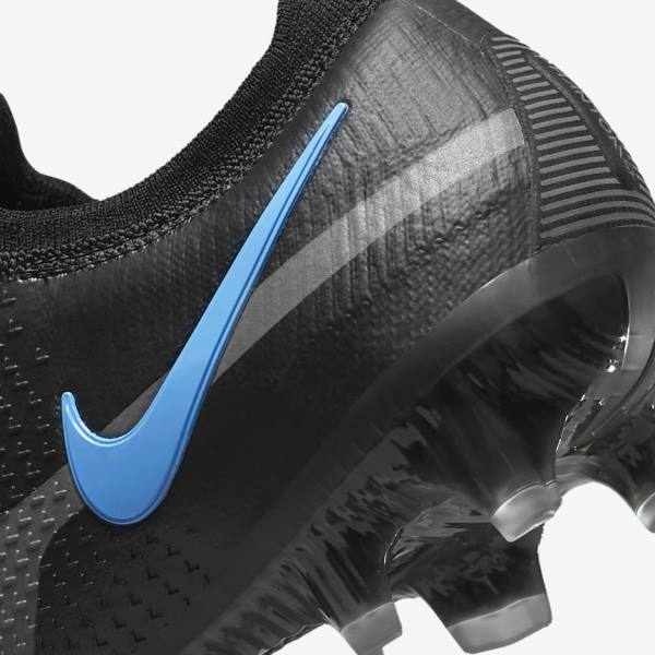 Nike Phantom GT2 Elite FG Firm-Ground Muške Tenisice Za Nogomet Crne Sive | NK390XJF