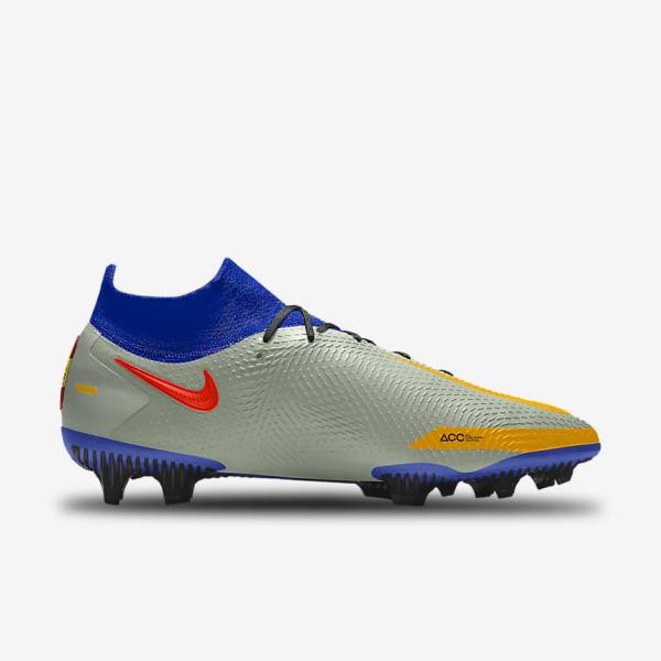 Nike Phantom GT Elite By You Custom Firm Ground Ženske Tenisice Za Nogomet Visebojne | NK251GFX