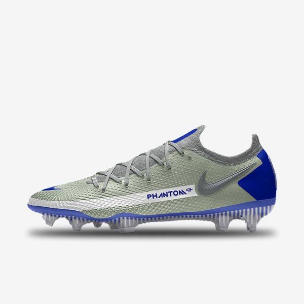 Nike Phantom GT Elite By You Custom Firm Ground Muške Tenisice Za Nogomet Visebojne | NK587VML