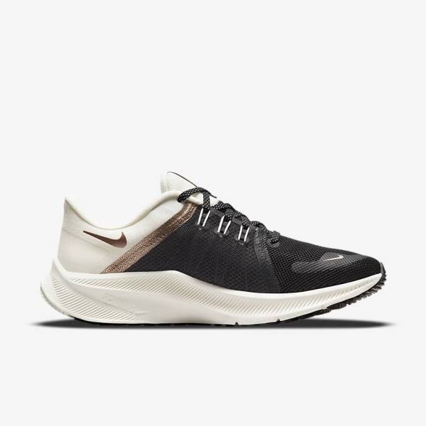 Nike Quest 4 Premium Road Ženske Tenisice Za Trčanje Metalne Sive | NK917WIF