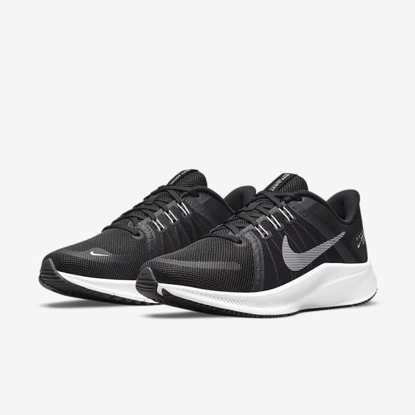 Nike Quest 4 Road Ženske Tenisice Za Trčanje Crne Metalne Bakrene | NK045CNE