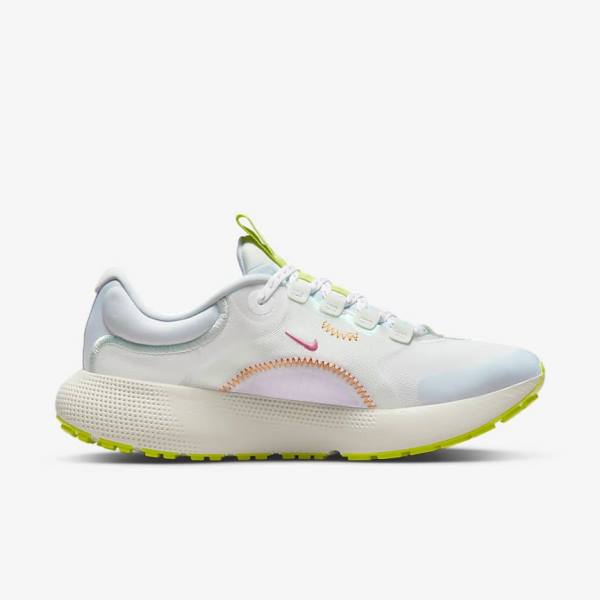 Nike React Escape Run Road Ženske Tenisice Za Trčanje Bijele Zelene Visebojne | NK578EPW