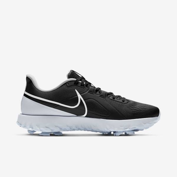 Nike React Infinity Pro Muške Cipele za golf Crne Metalne Platine Bijele | NK046WLV