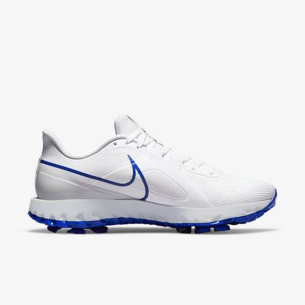 Nike React Infinity Pro Ženske Cipele za golf Bijele Platine Plave | NK271JAV