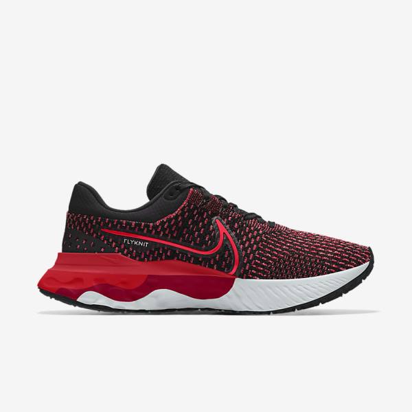 Nike React Infinity Run 3 By You Custom Road Ženske Tenisice Za Trčanje Crne | NK125ESM