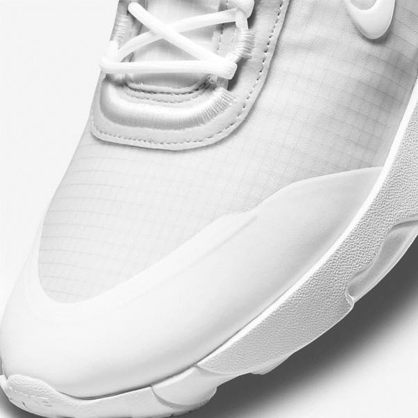 Nike React Live Muške Tenisice Bijele Platine Bijele | NK357BVO