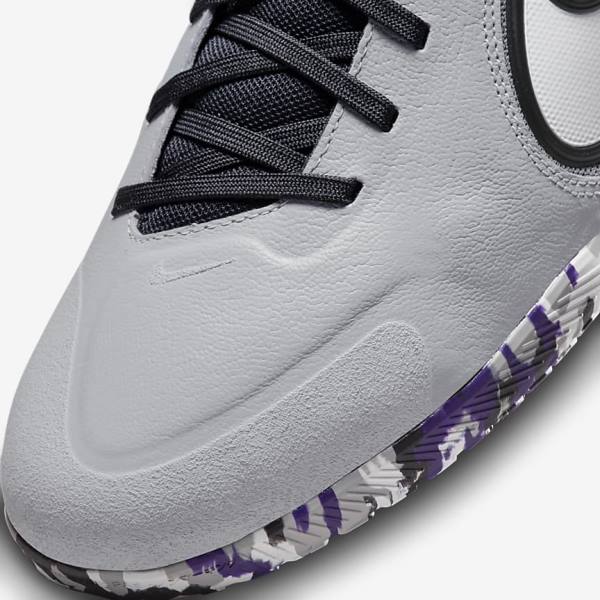 Nike React Tiempo Legend 9 Pro IC Indoor-Court Muške Tenisice Za Nogomet Svijetlo Sive Bijele | NK385ZVO