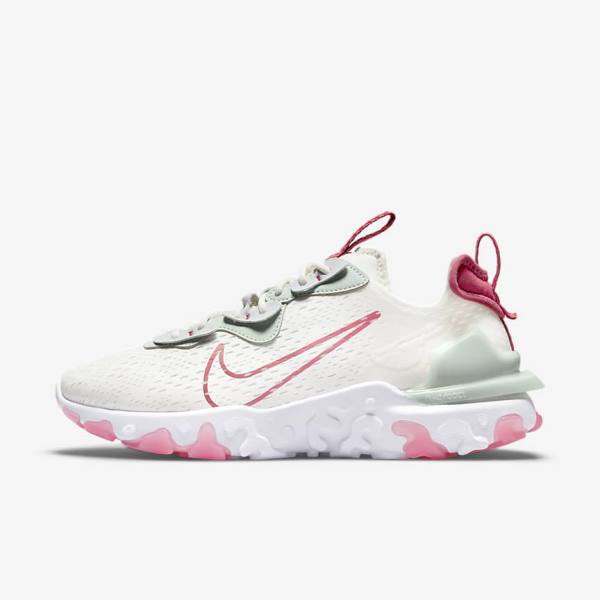 Nike React Vision Ženske Tenisice Platine Roze | NK870WAQ