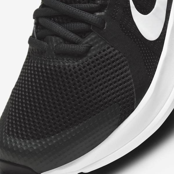 Nike Run Swift 2 Road Muške Tenisice Za Trčanje Crne Tamno Sive Bijele | NK672WHK