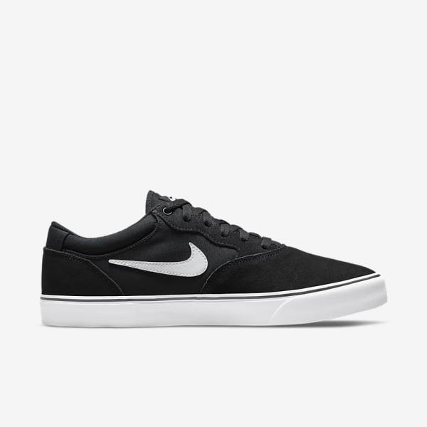 Nike SB Chron 2 Muške Skate Tenisice Crne Bijele | NK963APJ