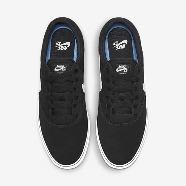 Nike SB Chron 2 Muške Skate Tenisice Crne Bijele | NK963APJ