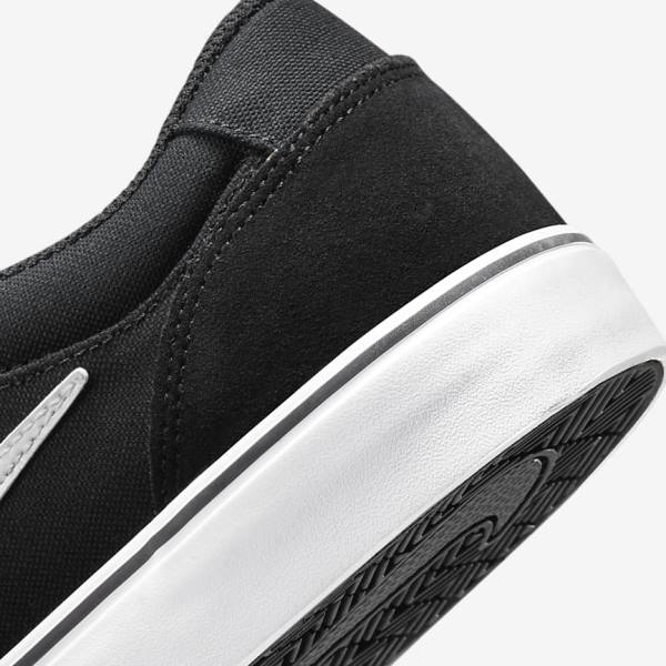 Nike SB Chron 2 Muške Skate Tenisice Crne Bijele | NK963APJ