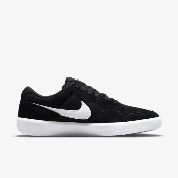 Nike SB Force 58 Muške Skate Tenisice Crne Bijele | NK064IET