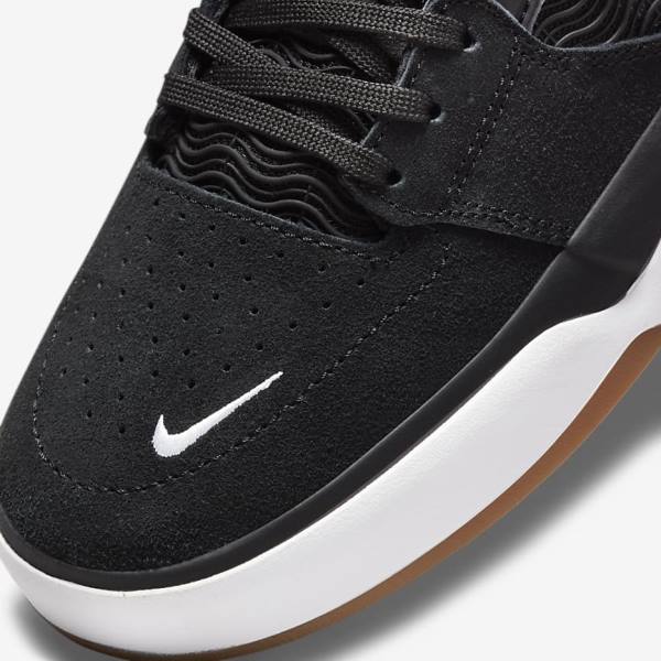 Nike SB Ishod Wair Muške Skate Tenisice Crne Tamno Sive Bijele | NK742FRD