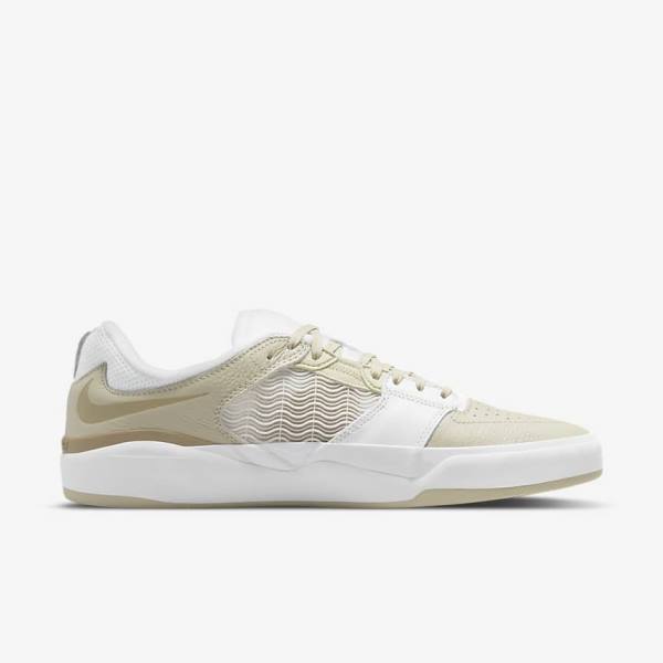 Nike SB Ishod Wair Premium Muške Skate Tenisice Svijetlo Sive Bijele Kaki Boja | NK698IXO