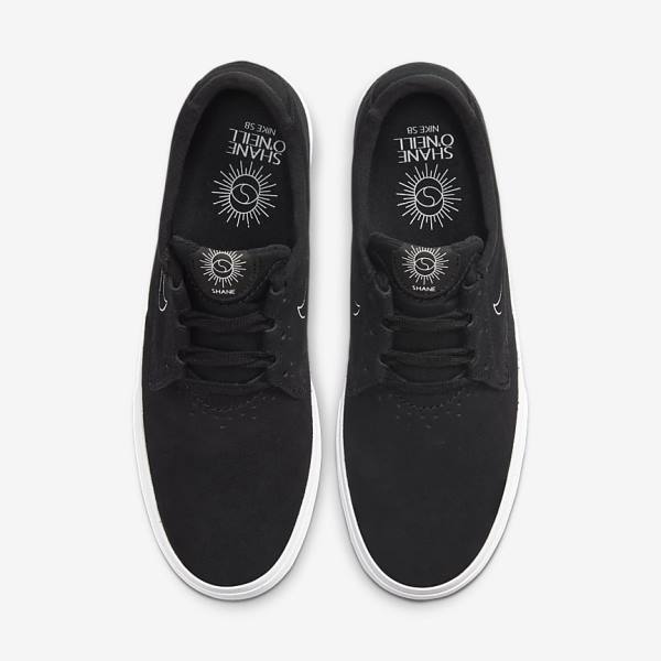 Nike SB Shane Muške Skate Tenisice Crne Bijele | NK198SGQ