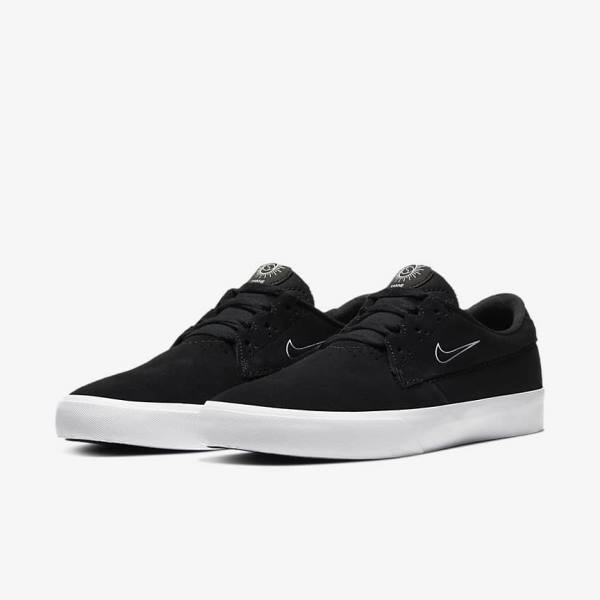 Nike SB Shane Muške Skate Tenisice Crne Bijele | NK198SGQ