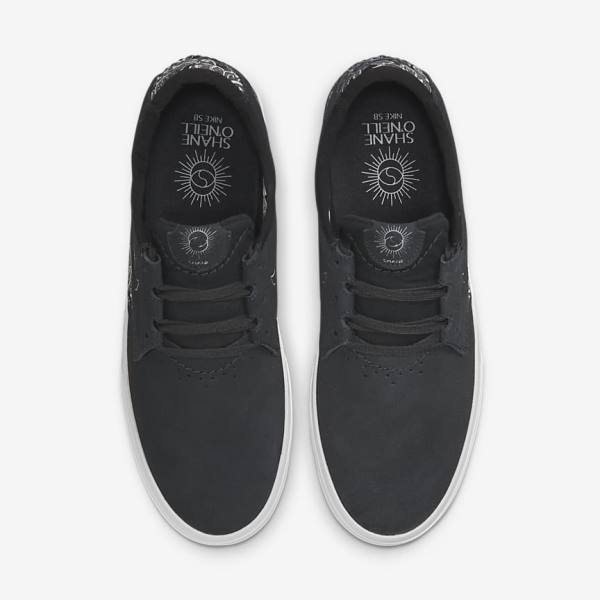 Nike SB Shane Premium Muške Skate Tenisice Tamno Sive Bijele Crne Sive | NK527DKW