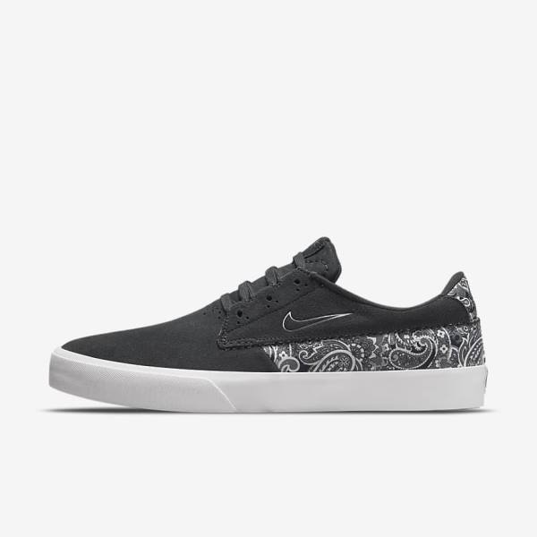 Nike SB Shane Premium Muške Skate Tenisice Tamno Sive Bijele Crne Sive | NK527DKW