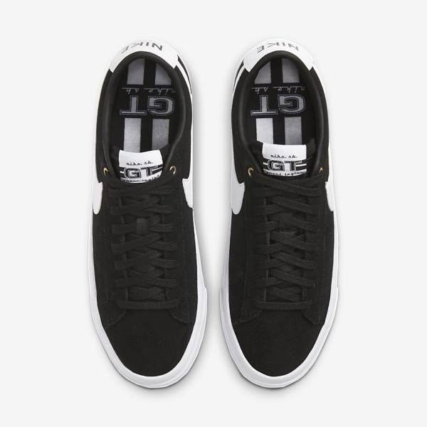 Nike SB Zoom Blazer Low Pro GT Muške Skate Tenisice Crne Svijetlo Smeđe Bijele | NK263FSA