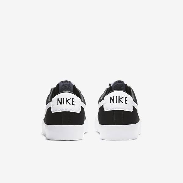 Nike SB Zoom Blazer Low Pro GT Muške Skate Tenisice Crne Svijetlo Smeđe Bijele | NK263FSA