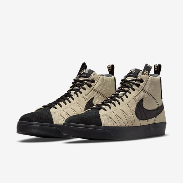 Nike SB Zoom Blazer Mid Premium Muške Skate Tenisice Narančaste Crne | NK456JNU