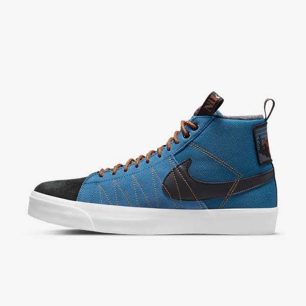 Nike SB Zoom Blazer Mid Premium Ženske Tenisice Crne | NK329XCV