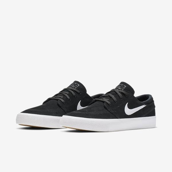 Nike SB Zoom Stefan Janoski RM Muške Tenisice Crne Sive Svijetlo Smeđe Bijele | NK748TLW