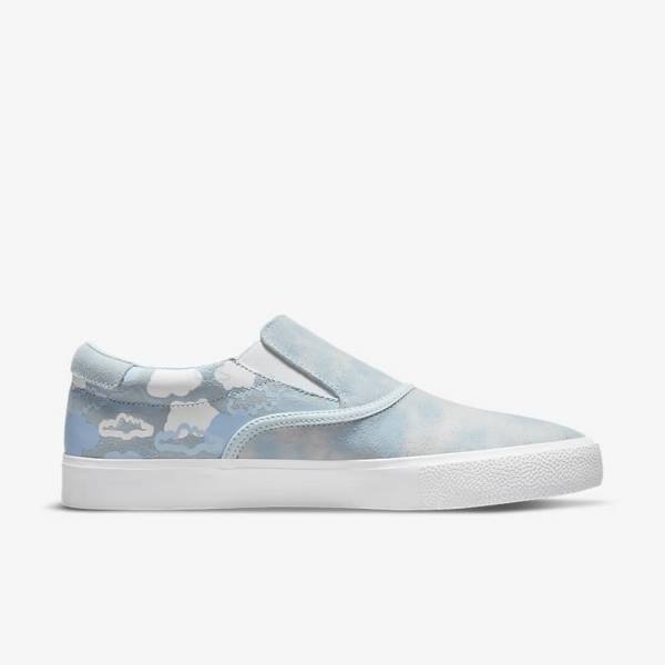 Nike SB Zoom Verona Slip x Rayssa Leal Dječje Skate Tenisice Plave Bijele Plave | NK495TJN