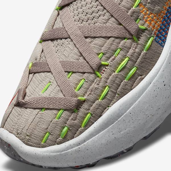 Nike Space Hippie 04 Ženske Tenisice Sive Plave Svijetlo Crvene Narančaste | NK091OKP