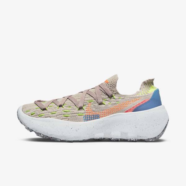 Nike Space Hippie 04 Ženske Tenisice Sive Plave Svijetlo Crvene Narančaste | NK091OKP