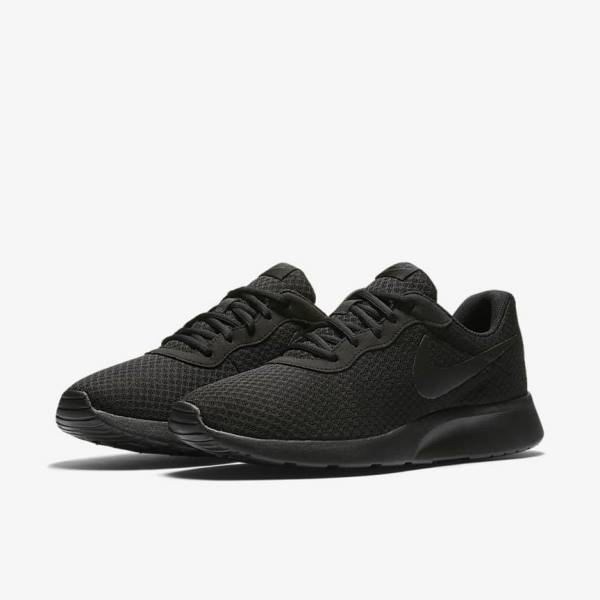 Nike Tanjun Muške Tenisice Crne Tamno Sive | NK294RMN