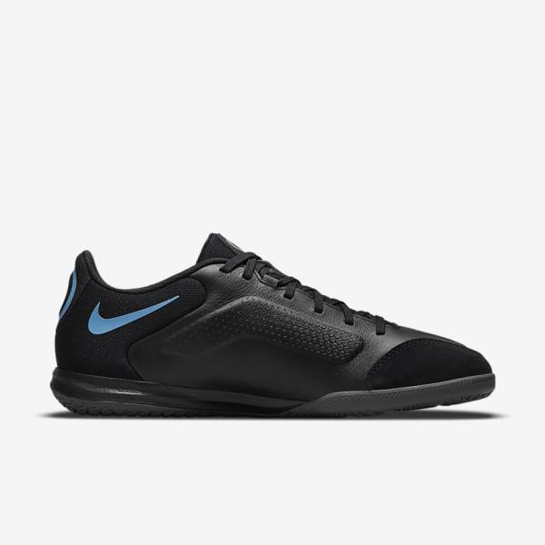 Nike Tiempo Legend 9 Academy IC Indoor-Court Muške Tenisice Za Nogomet Crne Sive | NK298YDW