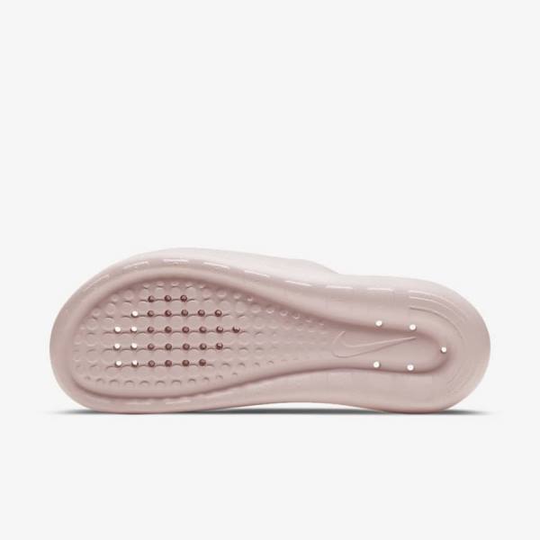 Nike Victori One Shower Ženske Natikače Roze Roze Bijele | NK690UKN