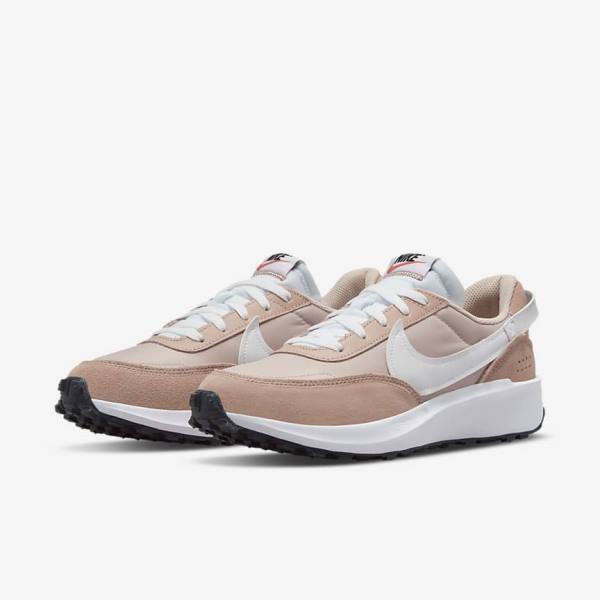 Nike Waffle Debut Ženske Tenisice Roze Roze Kaki Boja Roze Bijele | NK459HAE