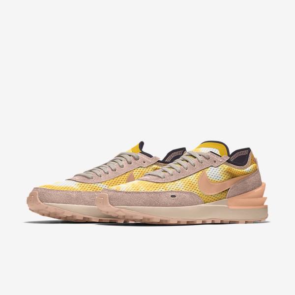 Nike Waffle One By You Custom Ženske Tenisice Visebojne | NK368RGW