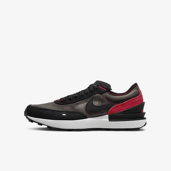 Nike Waffle One Older Dječje Tenisice Plave Sive Crvene Crne | NK079SYR