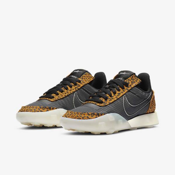 Nike Waffle Racer 2X Ženske Tenisice Crne | NK732PEL