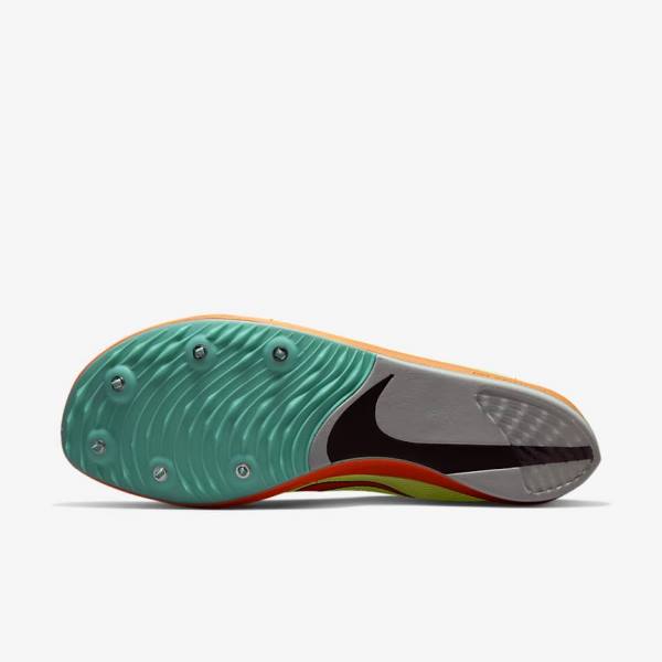 Nike ZoomX Dragonfly Athletics Distance Spikes Muške Tenisice Za Trčanje Tirkizne Crne Narančaste | NK074XLT